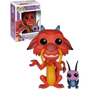 Brand New in Box Mushu and Cricket Mulan FunkoPop
